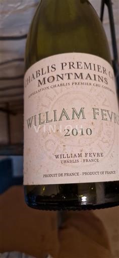 Borgoña Chablis Premier Cru William Fèvre Montmains 2010