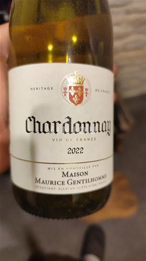 Bourgogne Grand Cru Maison Maurice Gentilhomme 2022