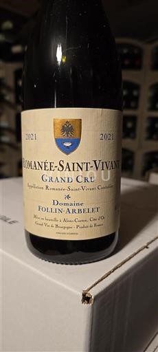 Burgund Romanée-Saint-Vivant Grand Cru Domaine Follin-Arbelet 2021