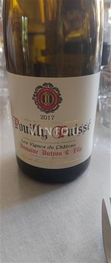 Borgonha Pouilly-fuissé Domaine Dutron & Fils Les Vignes du Château 2017