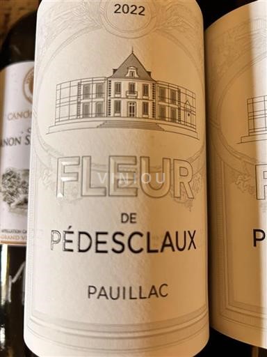 Burdeos Pauillac Grand Cru Pédesclaux Fleur de P%c3%a9desclaux 2022
