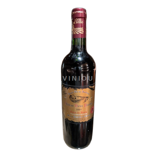 Burdeos Côtes-de-bourg Château Vieux Plantier 2004