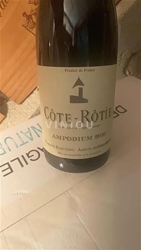 Rhône Valley Côte-Rôtie Domaine Rostaing Ampodium 2010
