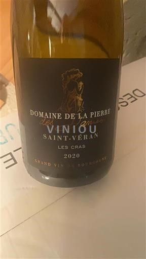 Burgundi Saint-Véran Domaine La Pierre Les Cras 2020