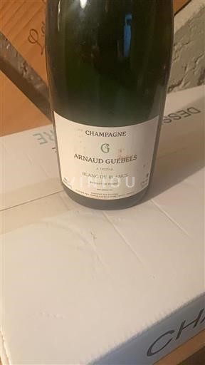 Champaña Champán Arnaud Guébels Blanc de Blancs Sin añada