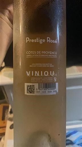 Provence Côtes-de-Provence Minuty Prestige Rosé 2021