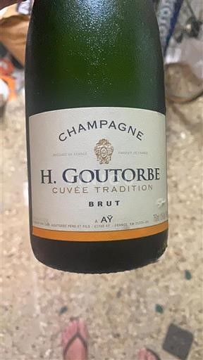 Champaña Champán H. Goutorbe Tradition Sin añada