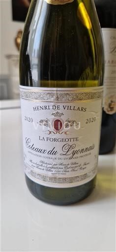Lyoner Region Coteaux-du-Lyonnais Henri de Villars La Forgeotte 2020