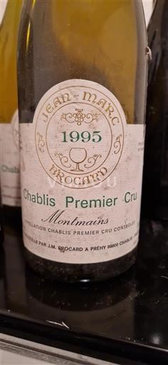 Burgundy Chablis Premier Cru Jean-Marc Brocard Montmains 1995