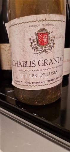 Borgoña Chablis Grand Cru Henri Dupas Les Preuses Sin añada