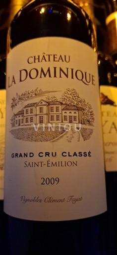 Bordeaux Saint-Émilion Grand Cru Château La Dominique 2009