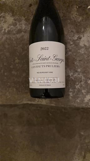 Burgundy Nuits-Saint-Georges Frédéric Esmonin Les Hauts Pruliers 2022
