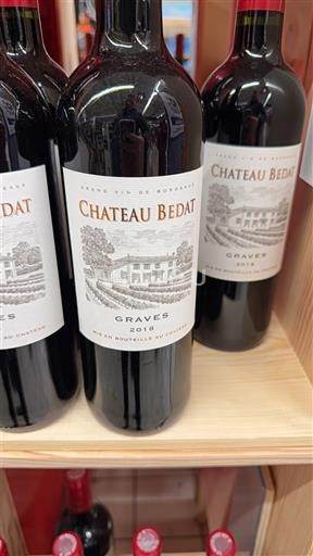 Bordeaux Graves Château Bédat 2018