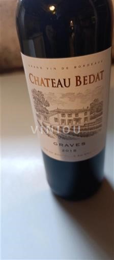 Bordeaux Graves Château Bédat 2018