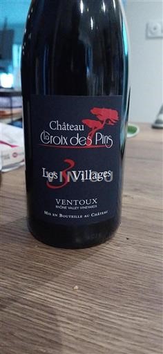 Rhônen laakso Ventoux Château La Croix des Pins Les 3 Villages Ei vuosikertaa