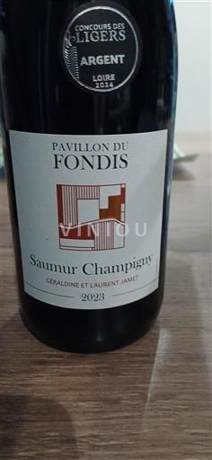 Valle del Loira Saumur-Champigny Pavillon du Fondis 2023
