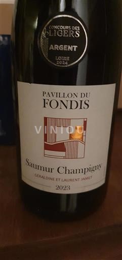 Thung lũng sông Loire Saumur-champigny Pavillon du Fondis 2023