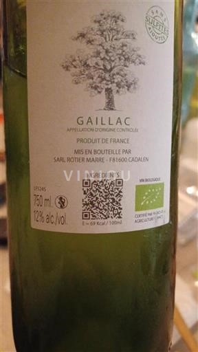 Southwest Gaillac SARL Rotier Marre Non-Vintage