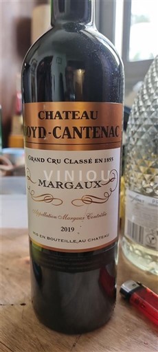 Bordeaux Margaux Grand Cru Château Boyd-Cantenac 2019