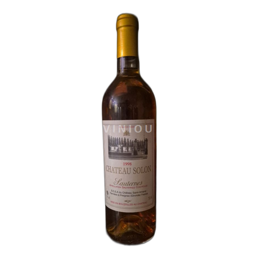 Bordéus Sauternes Château Solon 1998