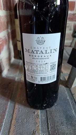 Bordeaux Château Matalin 2024