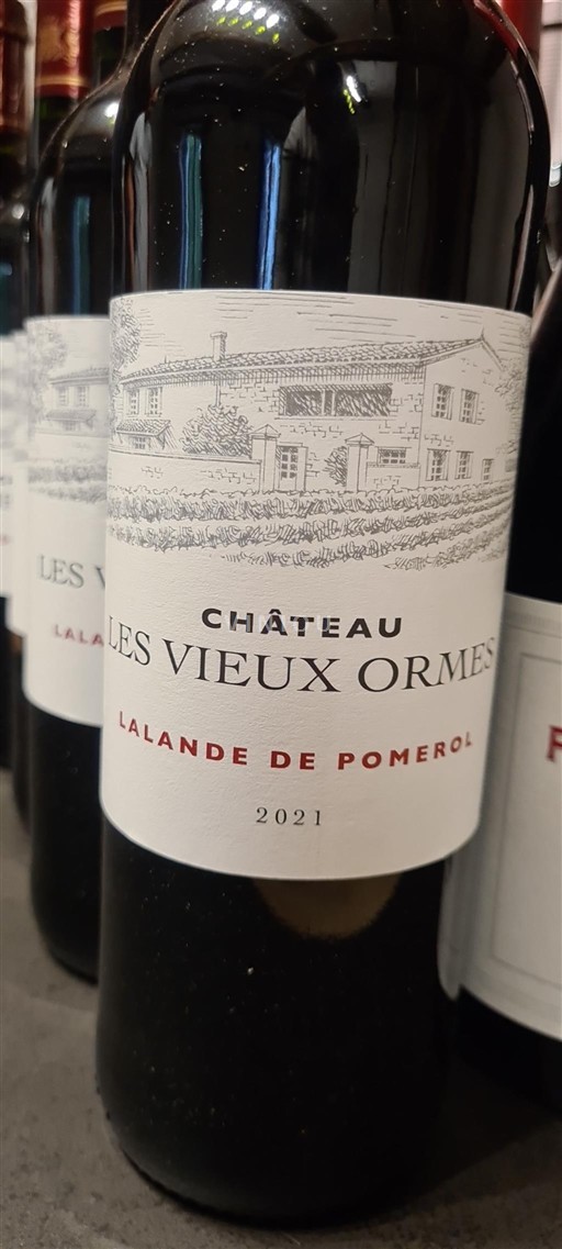 Bordeaux Lalande-de-pomerol Château Les Vieux Ormes 2021