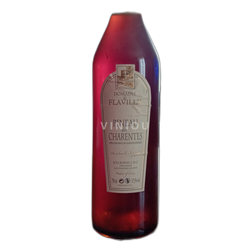 Vin Rouge sec Domaine Flaville Non millésimé France Poitou-Charentes Pineau-des-charentes AOC