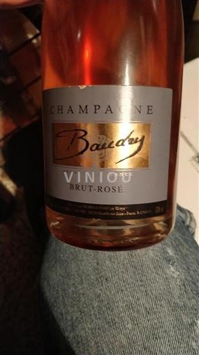 Champaña Champán Baudry Brut-Rosé Sin añada