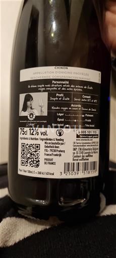 Thung lũng sông Loire Chinon Pierre Chanau 2024