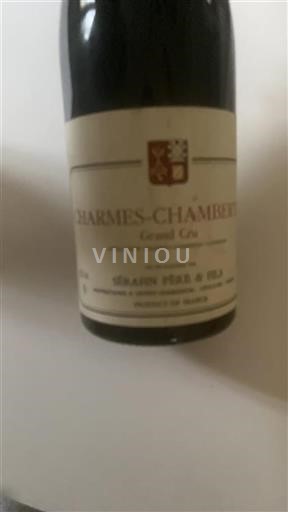 Burgundija Charmes-chambertin Grand Cru Sérafin Père & Fils Neleten.