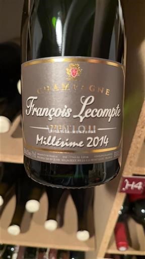 Champaña Champán Premier Cru François Lecompte 2014