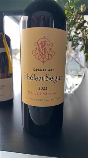 Bordeaux Saint-Estèphe Château Phélan Ségur 2022