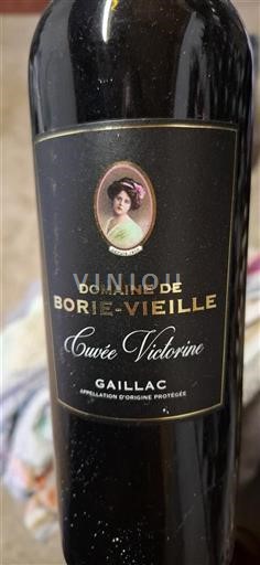 Lounais-Ranska Gaillac Domaine Borie-Vieille Victorine Ei vuosikertaa