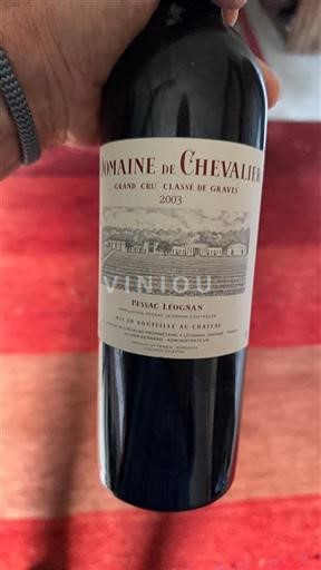 Bordeaux Pessac-Léognan Grand Cru Domaine Chevalier 2003