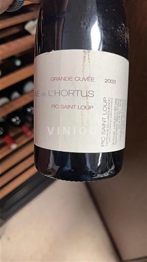Languedoc Pic-saint-loup Domaine L'Hortus Grande 2003