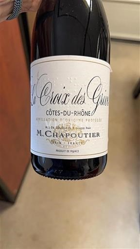 Rhônedalen Côtes du Rhône M. Chapoutier La Croix des Grives 2020