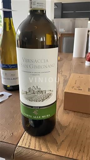 Toscana Vernaccia di San Gimignano Corte alle Mura 2020