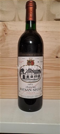 Bordeaux Margaux Château Rauzan-Ségla 1985