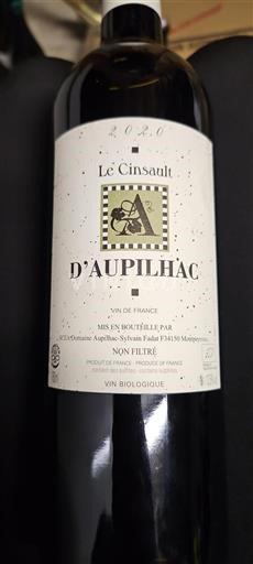 Languedoc Unspecified Aupilhac Le Cinsault 2020