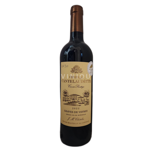 Bordeaux Graves-de-vayres Château Cantelaudette Prestige 2022