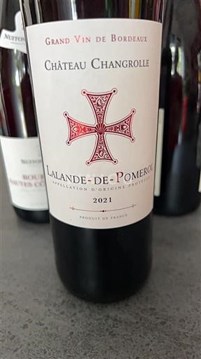 Burdeos Lalande-de-Pomerol Château Changrolle 2021