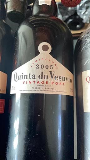 Portugal Port Quinta do Vesuvio Vintage Port 2005