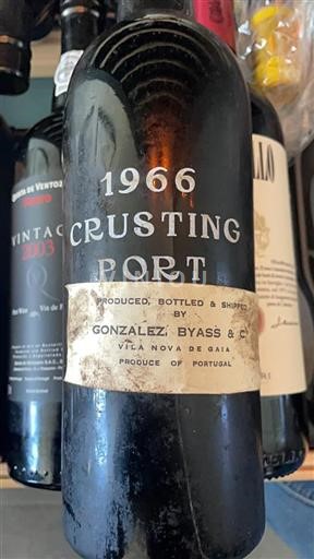 Portugal Porto Gonzalez, Byass & C Crusting Port 1966