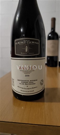 Piemonte Barolo Bric Cenciurio 2016