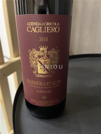 Piemonte Barbera d'Alba Azienda Agricola Cagliero 2018