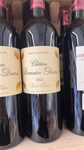 Bordeaux Saint-Julien Grand Cru Château Branaire-Ducru 2022