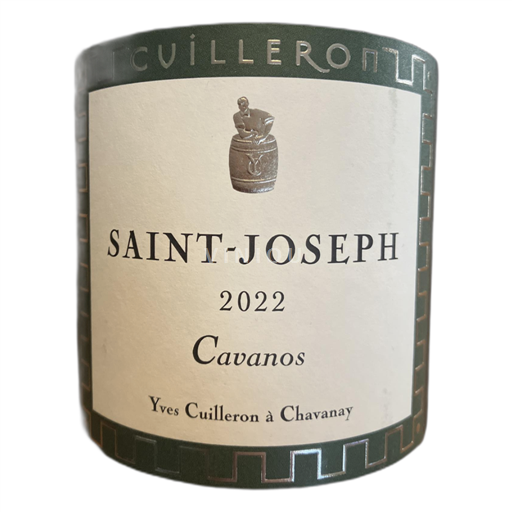 Rhônedalen Saint-Joseph Yves Cuilleron Cavanos 2022