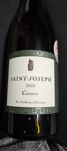 Rhônevallei Saint-Joseph Yves Cuilleron Cavanos 2022