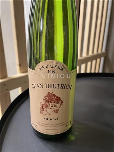 Alsace Muscat Grand Cru Jean Dietrich Muscat 2019
