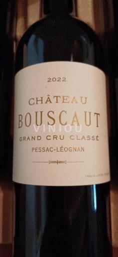 Burdeos Pessac-Léognan Grand Cru Château Bouscaut 2022